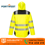 casaca térmica impermeable con cinta reflectiva-casaca térmica para trabajadores en altura-casaca térmica para climas extremos