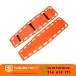 Camilla rígida de PVC color naranja - Resistente y ergonómica para emergencias y rescates"-VENTA DE CAMILLAS DE PVC -CAMILLA DE RESCATE NARANJA
