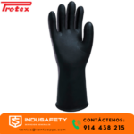 Guante jebe Protex C-35 de látex natural para protección química y mecánica