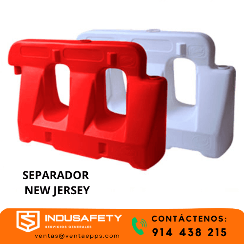 BARRERA/CANALIZADOR NEW JERSEY - SEPARADOR NEW JERSEY