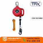 Bloque retractil de 6 metros cable de acero