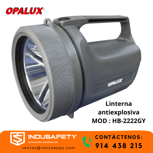 INTERNA ANTIEXPLOSIVA-ANTICHISPA OPALUX-LINTERNAS OPALUX