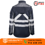 CASACA IGNIFUGA AZUL-CASACA IGNIFUGA Y ANTIESTATICA