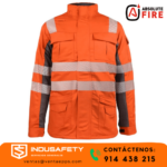 CASACA IGNIFUGA Y ANTIESTATICA-CASACA IGNIFUGA PARA QUIMICO