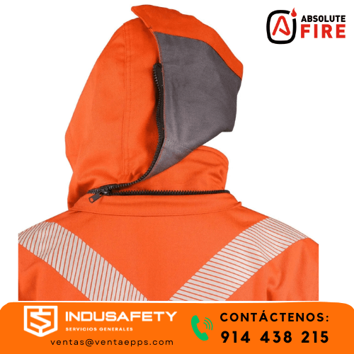 CASACA IGNIFUGA NARANJA-CASACA IGNIFUGA Y ANTIESTATICA