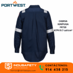 CAMISA IGNÍFUGA ALTA VISIBILIDAD – FR720 Portwest-CAMISA IGNIFUGA CON CINTAS REFLECTIVAS
