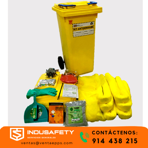 KIT ANTIDERRAME QUIMI DE 120 LITROS