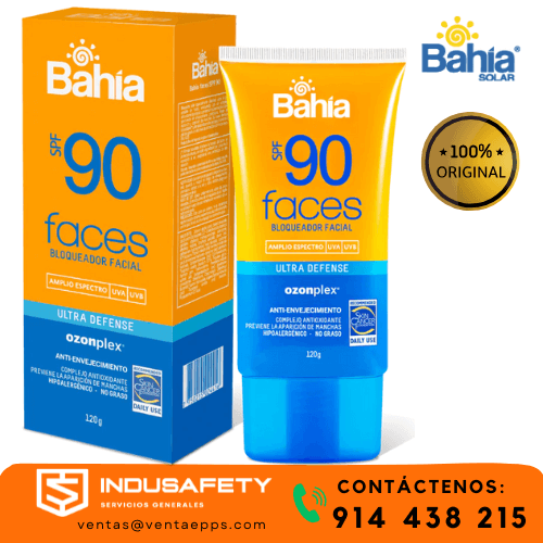 bloqueador solar Bahía FPS90 tubo 120g alta protección