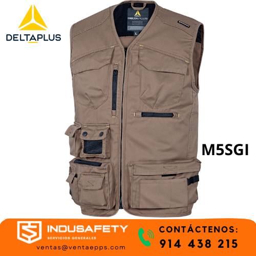 CHALECO MULTIBOLSILLO M5SGI DELTA PLUS