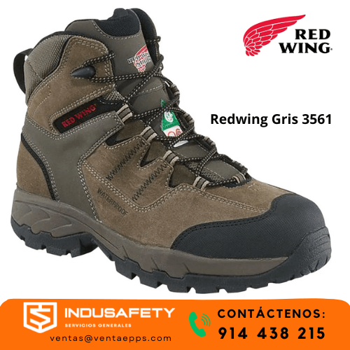 Botas Red Wing 3561 con puntera de acero para trabajo industrial pesado
