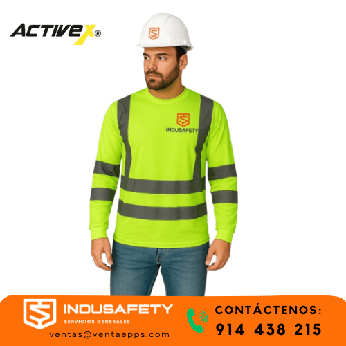 POLO INDUSTRIAL CON CINTA REFLECTIVA