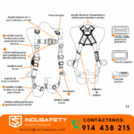 ARNES DE POLIURETANO DE 4 ARGOLLAS INSAFE- PROVEEDOR DE ARNES DE POLIURETANO - ARNES CONTRA GRASAS - ARNES PARA TRABAJOS CON GRASA- IMPORTADOR DE PRODUCTOS INSAFE - PROVEEDOR INSAFE- ARNES INSAFE IN 8005-P- INSAFE PERU -INSAFE EN LIMA -IMPORTADOR ARNES INSAFE