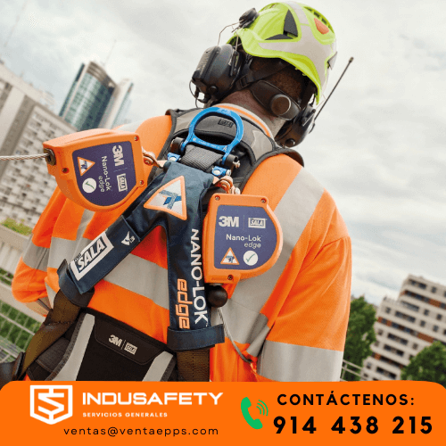 bloque 3M Nano Lok 3500277 con cable de acero galvanizado