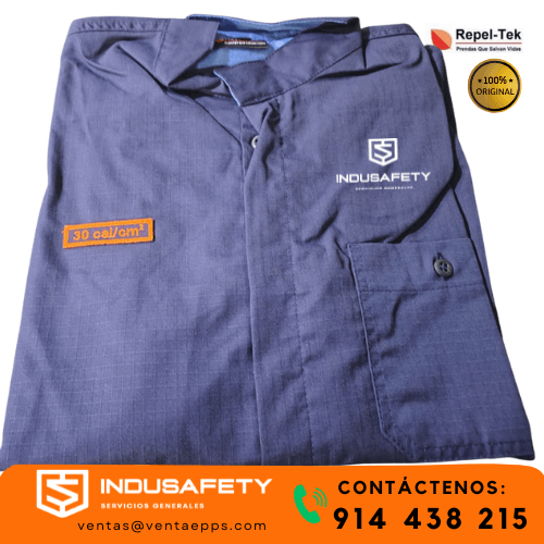 ropa ignífuga industrial con certificación