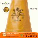 guante Showa Atlas 772 agarre rugoso forro algodón