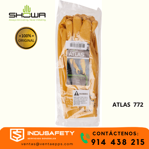 guante Showa nitrilo antichemical reusable