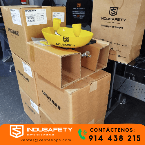 LAVAOJO SE-580 SPEAKMAN-VENTA DE LAVAOJOS-IMPORTADOR SPEAKMAN-Sistema lavaojos de pared modelo SE-580 Speakman