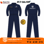 mameluco ignífugo repeltek 27.7 cal nivel 3 arco eléctrico-overol ignífugo repeltek 27.7 cal-ropa térmica 27.7 cal/cm² sin modacrílico para electricistas