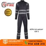 mameluco de seguridad industrial con cinta reflectiva X