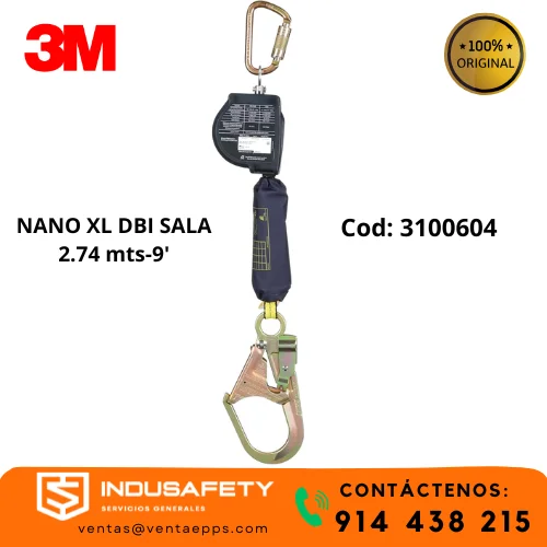 srl dbi-sala con rebar hook y mosquetón de acero