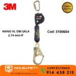 bloque retráctil dbi-sala nano-lok xl 3100604 9 pies clase 1