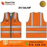 chaleco ignífugo alta visibilidad 27.7 cal repel-tek