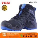 botín flexible negro v-flex v73 dieléctrico