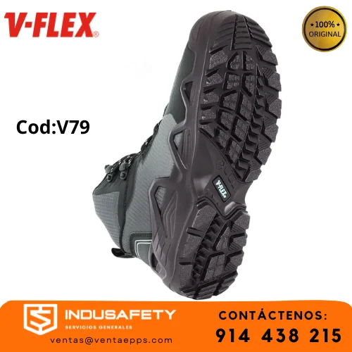 calzado de seguridad pu/pu sr resistente a hidrocarburos y ácidos