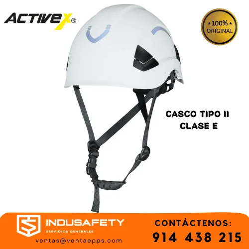 casco rescatista tipo ii activex iv alpine abs clase e