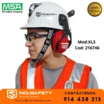 orejera para casco msa xls 216746 interiores moldeados