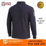 polo técnico atpv 9.6 cal/cm² para electricistas