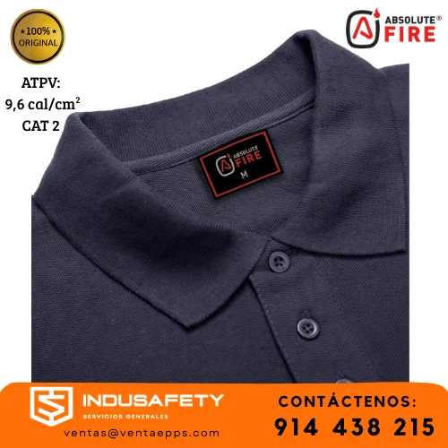ropa de protección térmica absolute fire color azul
