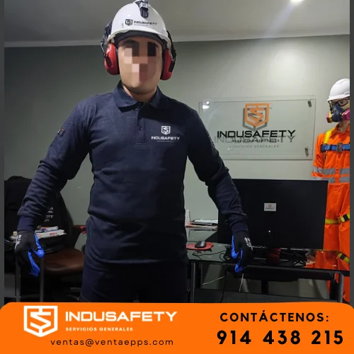 polo ignífugo y antiestático absolute fire arc 2 nfpa 2112-polo técnico atpv 9.6 cal/cm² para electricistas