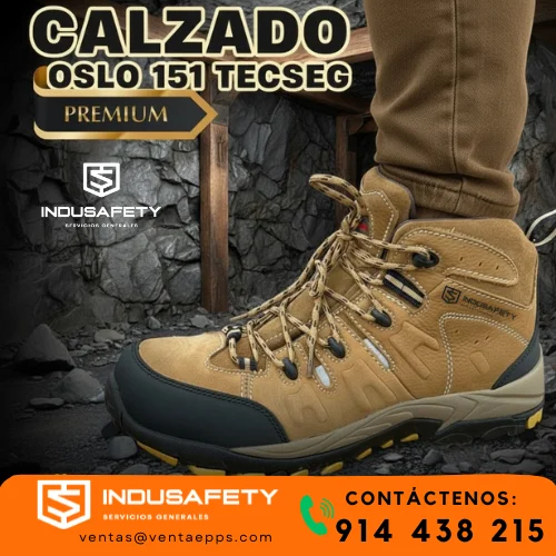 zapatos dielectricos con relfectivos oslo tecseg