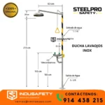 DUCHA LAVAOJOS STEELPRO -BD-560A (FHBD)