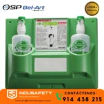 estación lavaojos bel-art doble 2x1000 ml con copa ocular