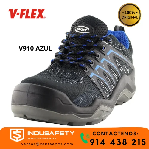 zapatilla de seguridad vflex v910 con puntera de acero