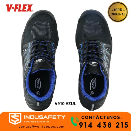 zapatilla de seguridad vflex v910 con puntera de acero