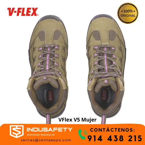 zapatos de seguridad para mujer vflex v5