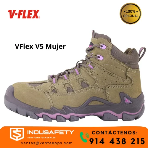 zapatos de seguridad para mujer vflex v5