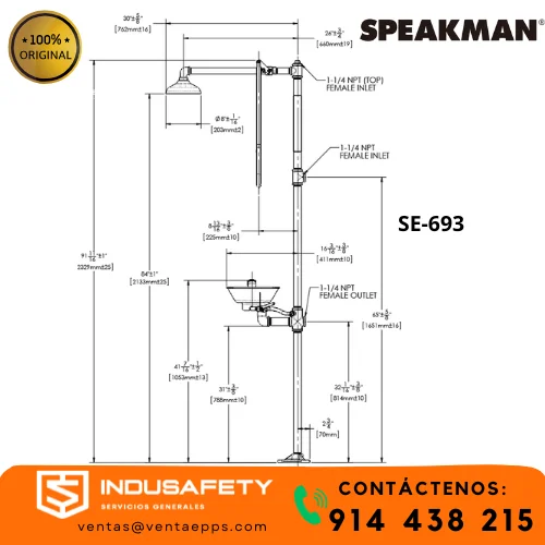 estacion de emergencia speakman se-693